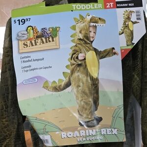 Roaring Rex Halloween Costume for Toddler, Size 2T, by Way to Celebrate